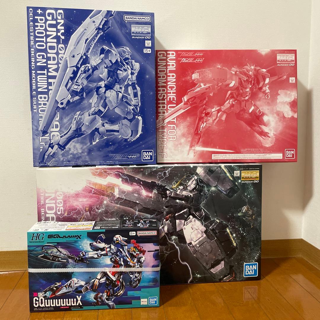 ガンダム00シリーズまとめ売り ＋HGジークアクス