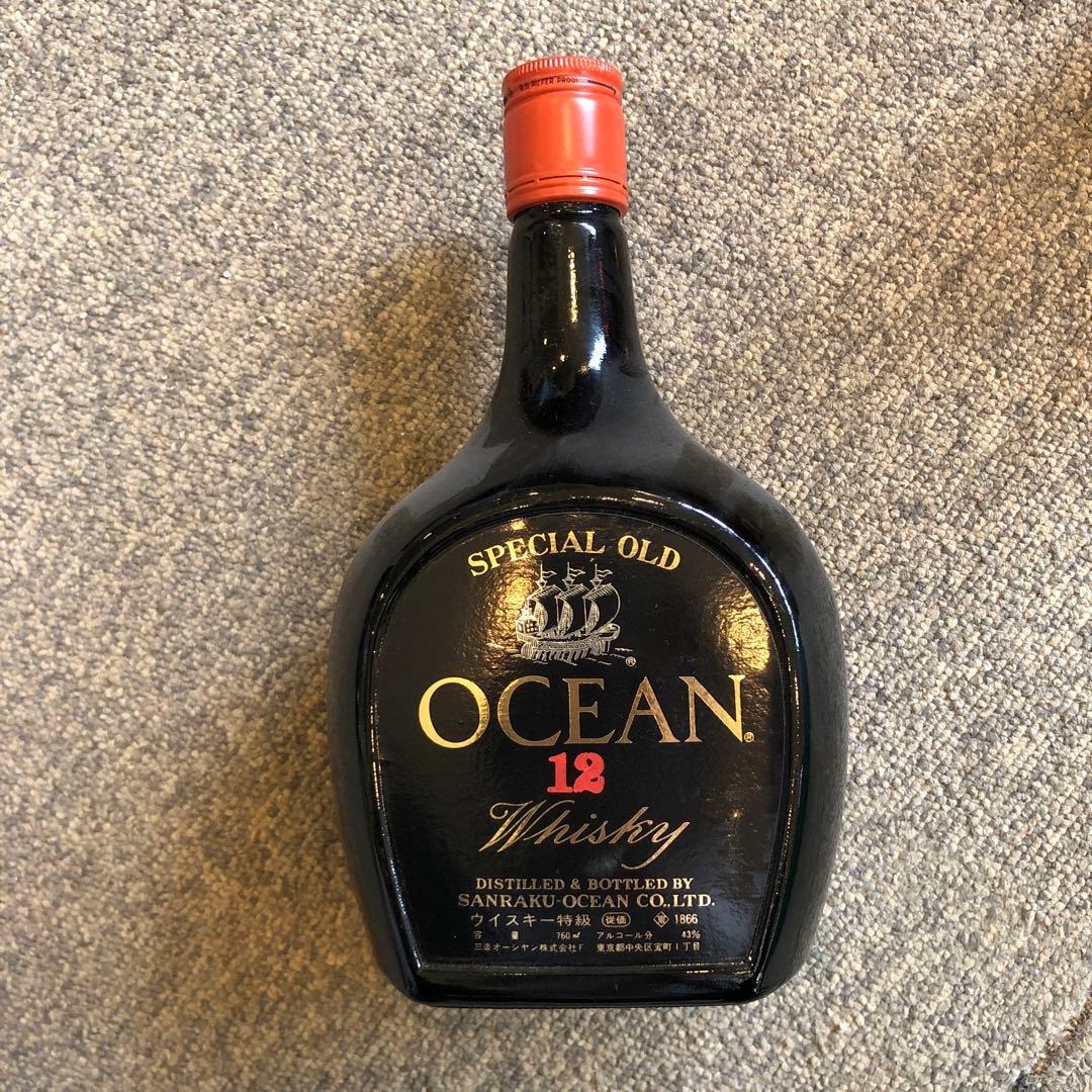 三楽 OCEAN オーシャン 12年 SPECIAL OLD ウイスキー 特級