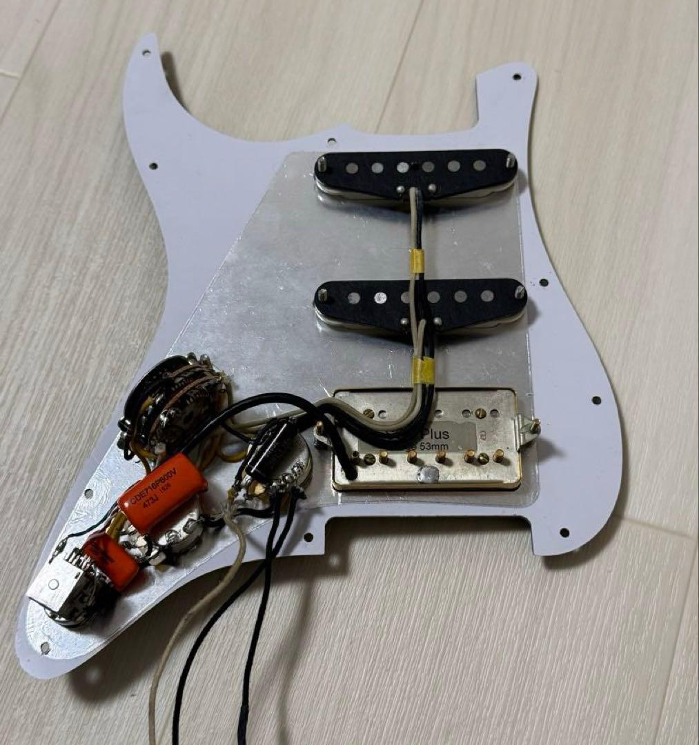 ストラトキャスター　shurピックアップセット
