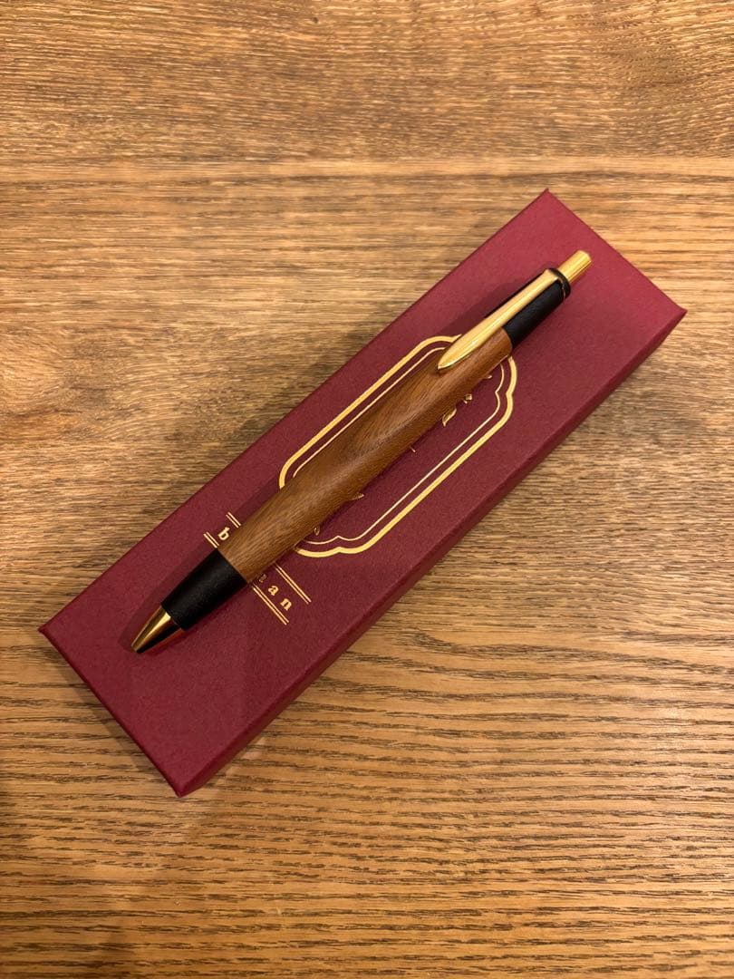 ボナンペン 欅 0.5シャープペンシル 真鍮金具 野原工芸似