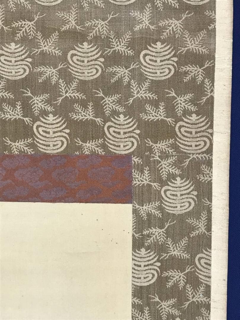 【真作】玉廉/富士雪景図/山水図/為書あり/掛軸/名家伝来/AD-343