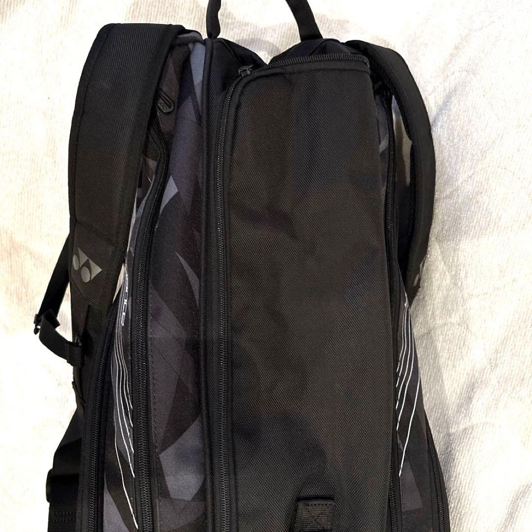 YONEX ラケットバッグ ブラック　テニス9本用 BAG2202N ヨネックス