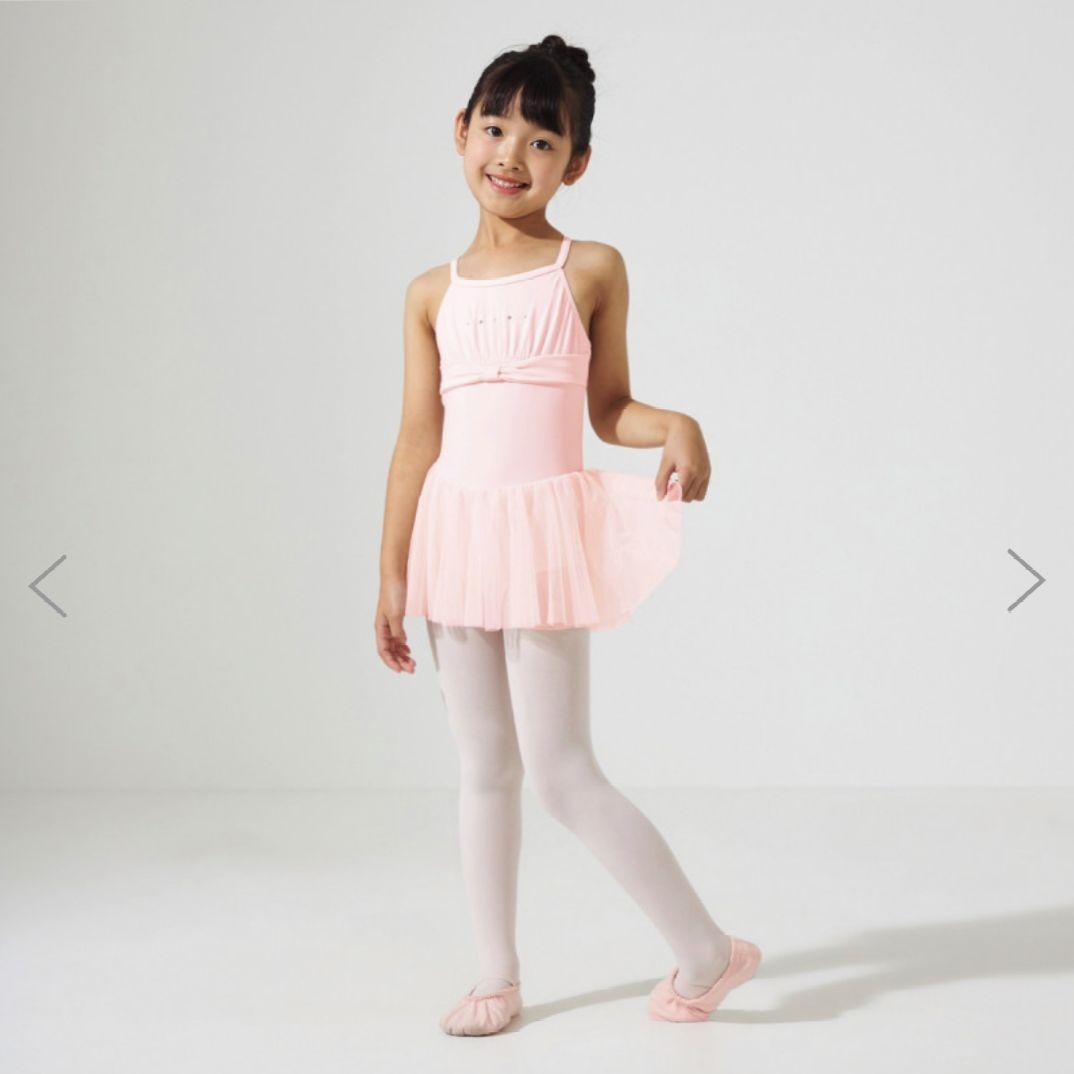 新品 Chacott スカート付 レオタード 120