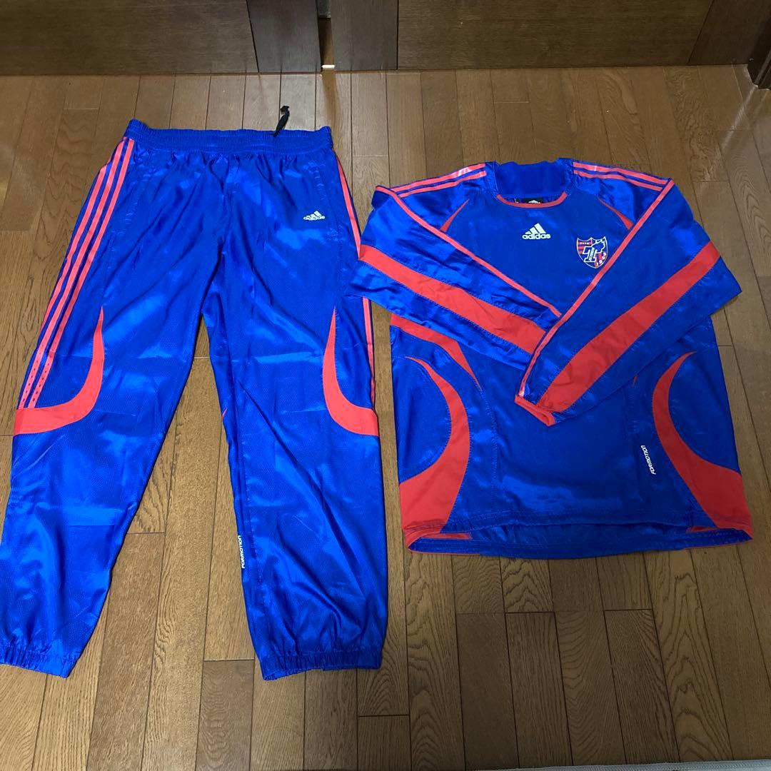 FC東京　選手支給品　上下　セットアップ　ピステ　ユニフォーム