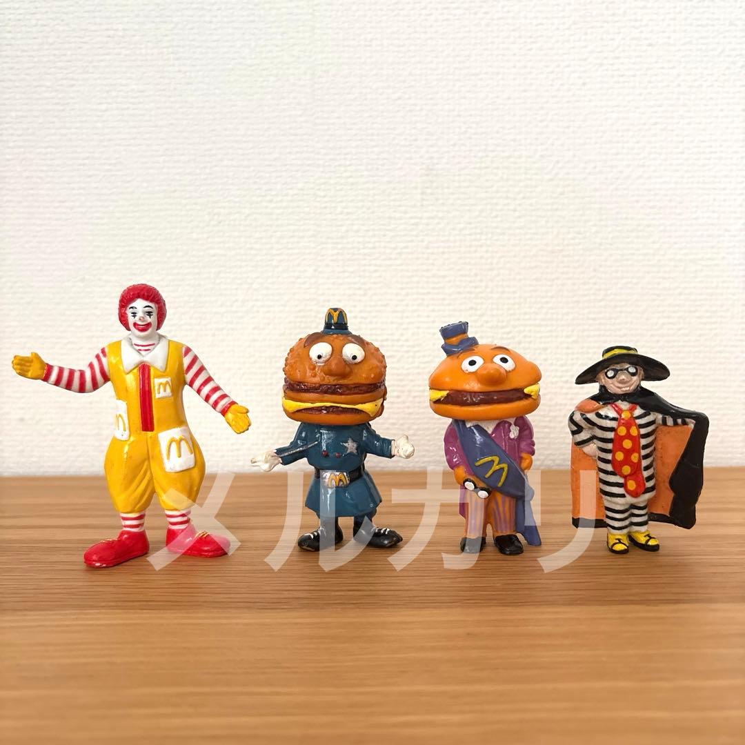 マクドナルド 1985年 ミールトイ　フィギュア　コンプリート レア