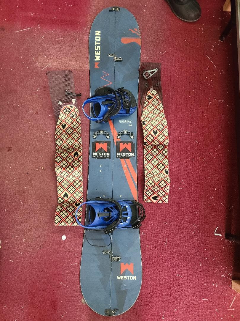 164cm WESTON SWITCHBACK スプリット + UNION