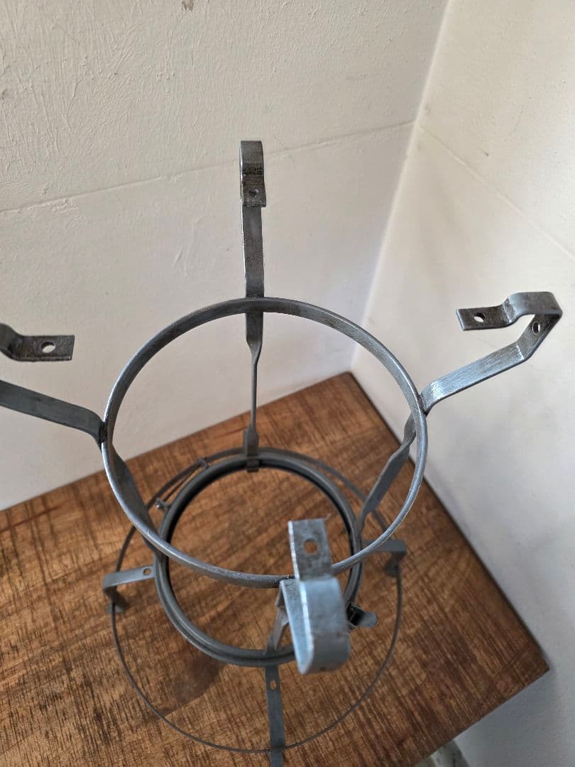 激レア　アラジン8型ブルーグレーヒネリ　フレーム　部品　ビンテージストーブ