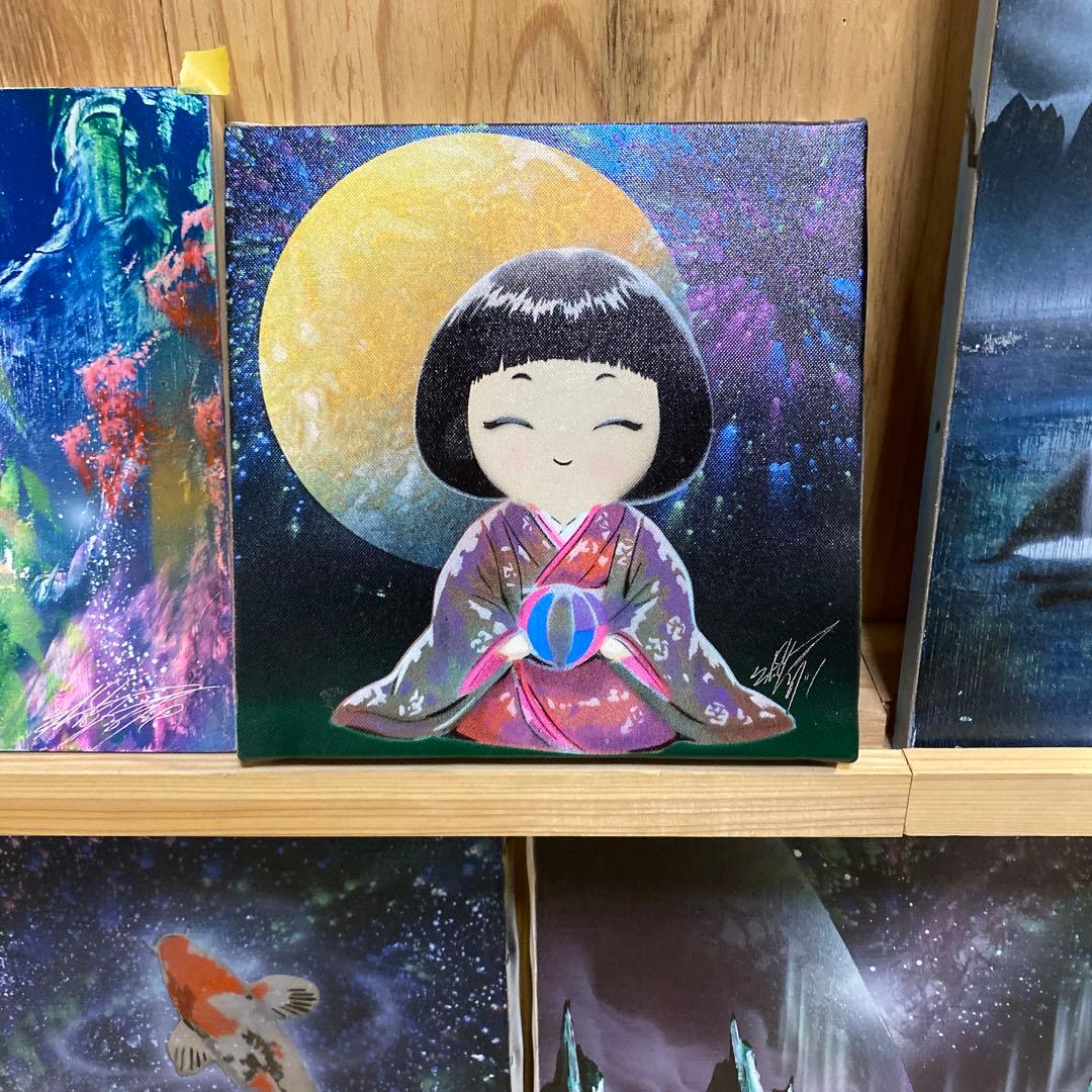 スプレーアート座敷童子SSMアート