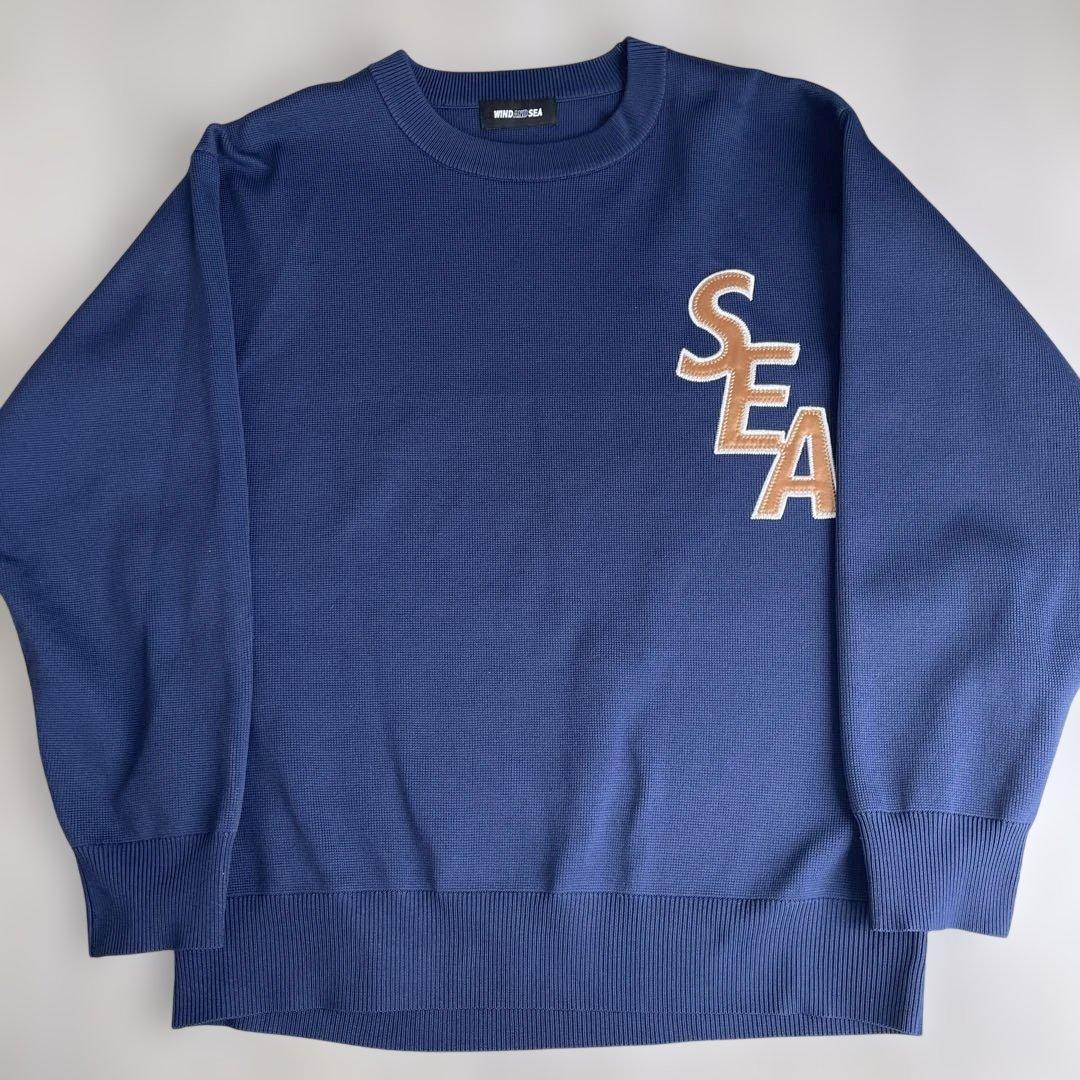 メンズウェア WIND AND SEA Patch Crew Sweater \