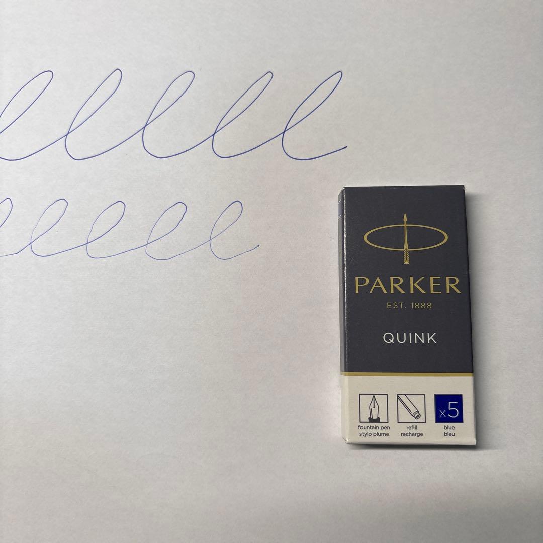 PARKERパーカー万年筆Made in Franceフランス製 14k金メッキ