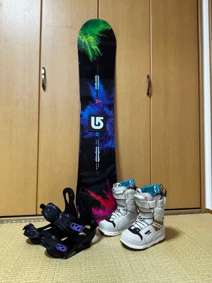 【ブーツ無し】 レディースセットBURTON SOCIAL 142 バインＭ