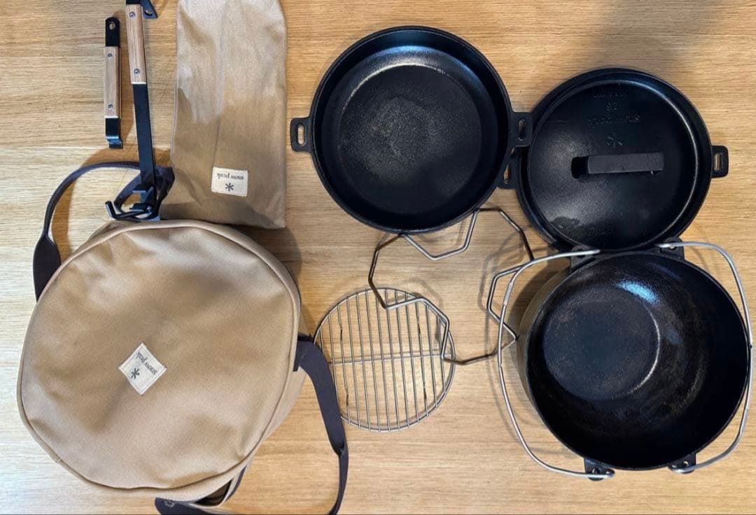 スノーピーク　ダッチオーブン26 フルセット