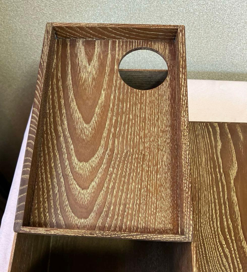 桑茶箱美品 茶道具 送料込　利休茶箱 野点