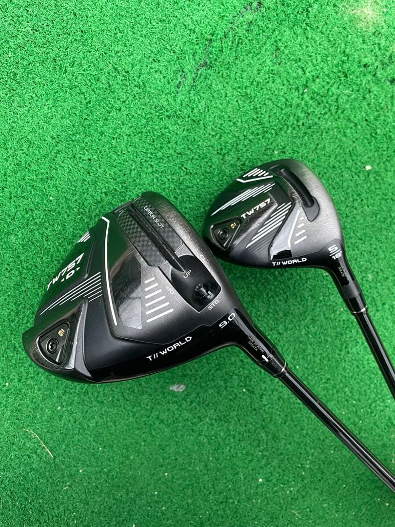 ホンマ T//WORLD TW757 ドライバー 5w セット　5s
