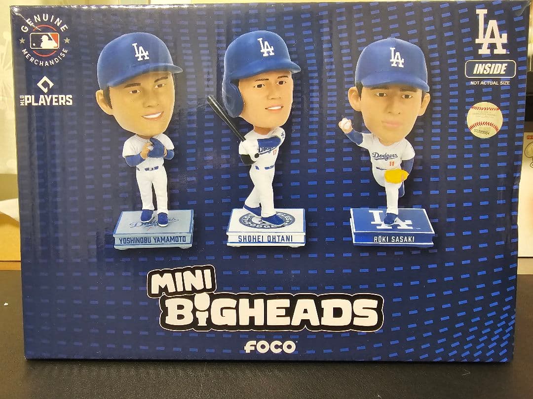 世界限定5000個 ドジャース 大谷翔平 山本由伸 佐々木朗希 ボブルヘッド