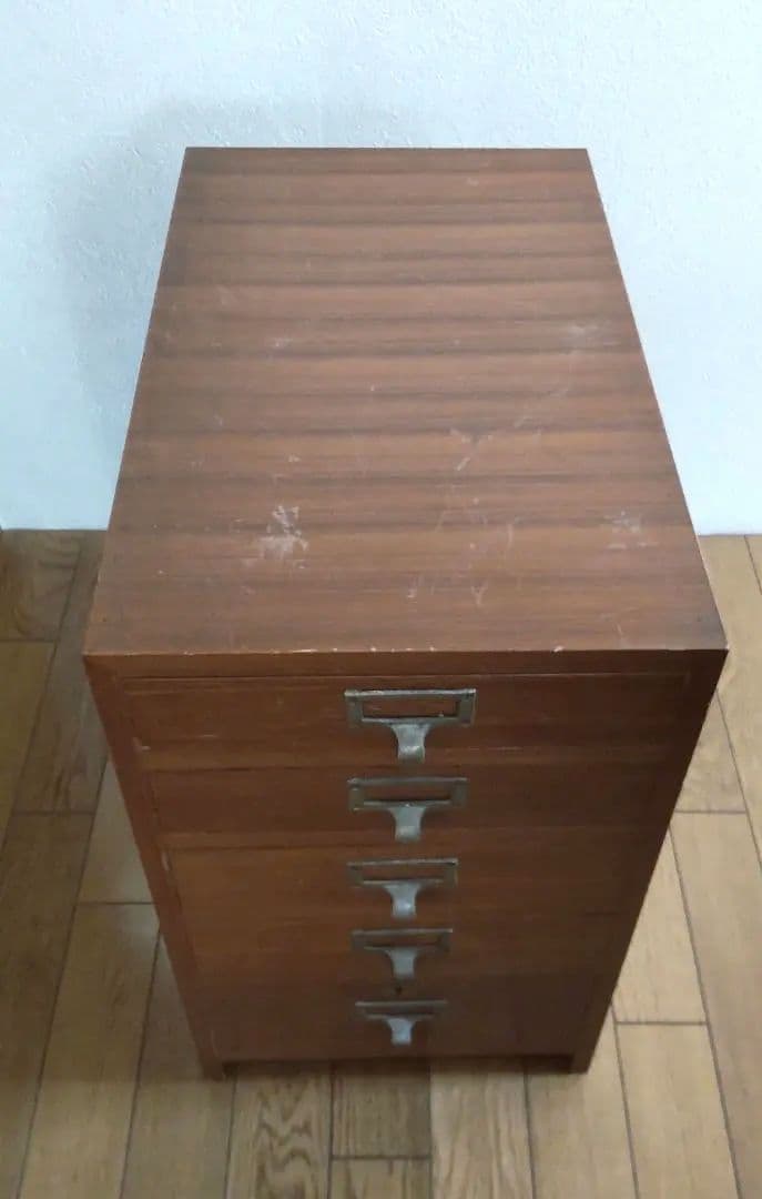 木製　小引き出し　アンティーク　昭和レトロ