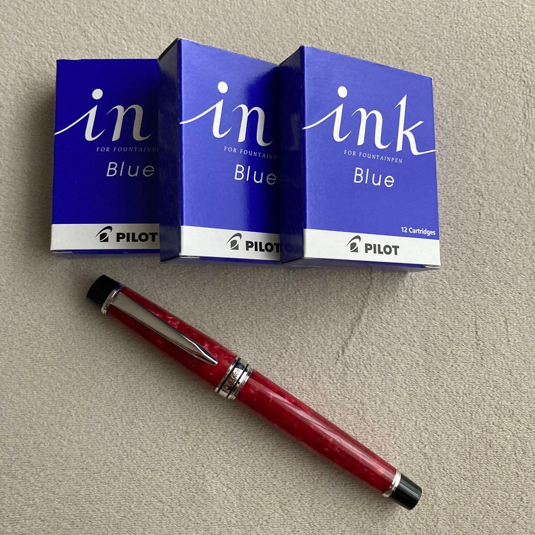 【希少品】パイロット万年筆　LEGANCE 89S ・インク29本セット