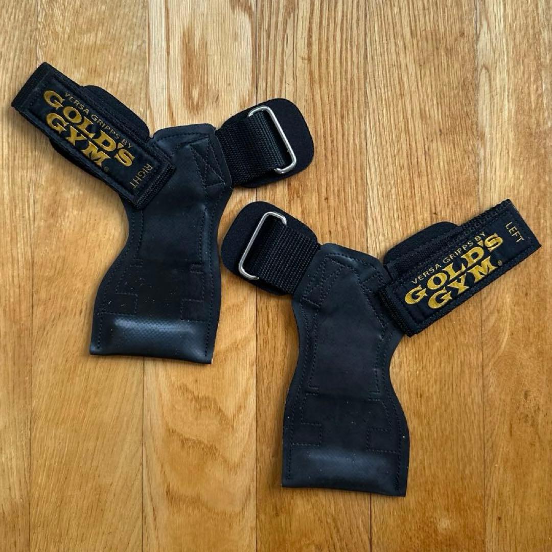 GOLD'S GYM ゴールドジム　パワーグリップ ブラック Sサイズ