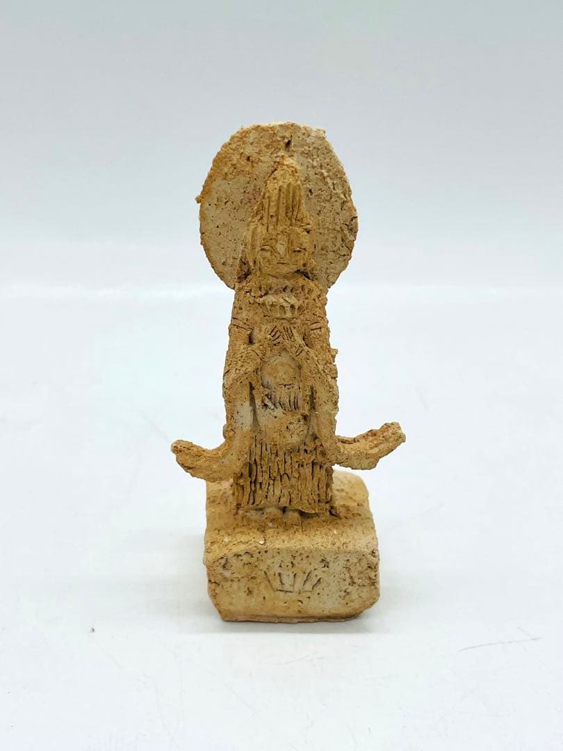 二見光宇馬 陶仏 仏像 仏様 焼物 オブジェ