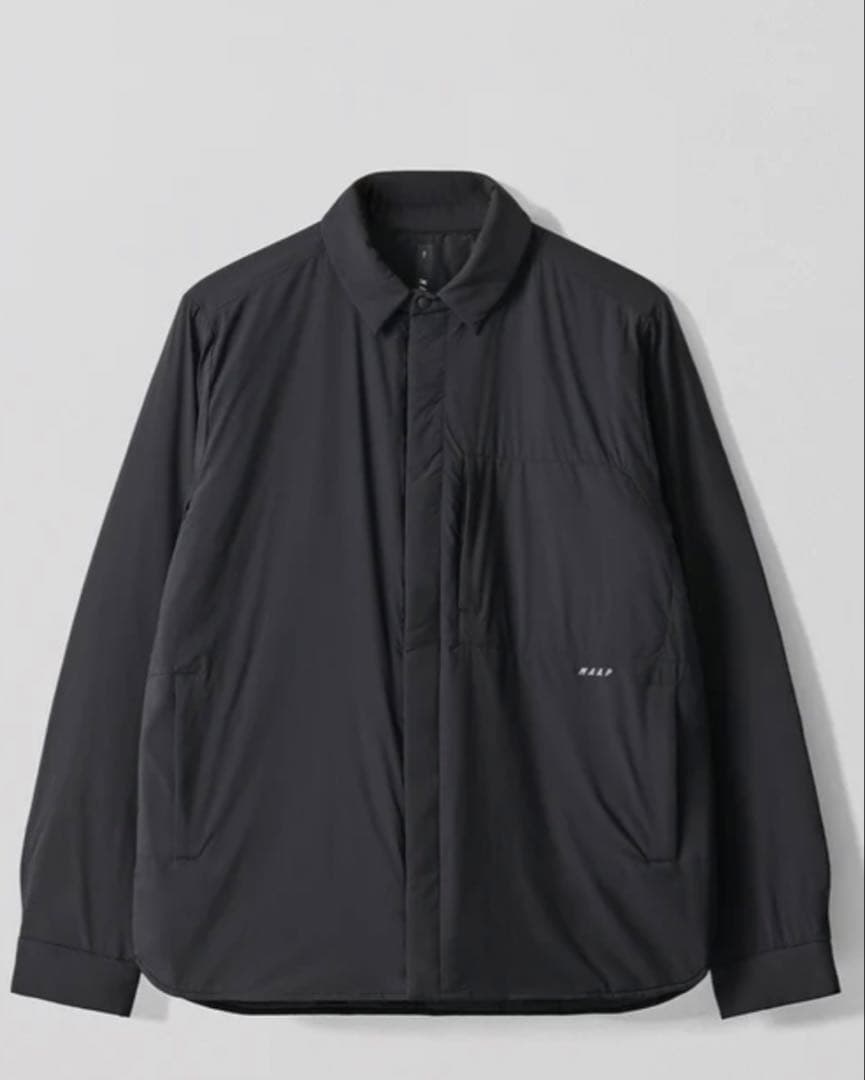  Padded Overshirt ブラック　XS