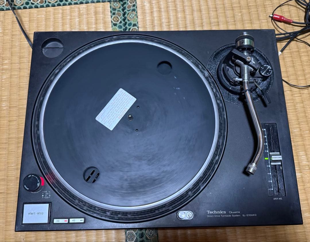 DJ機材 technics sl-1210 mk2