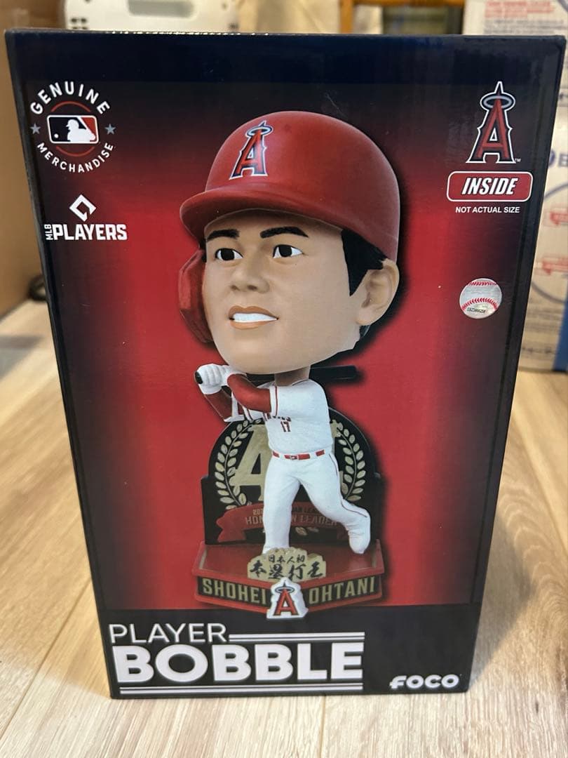 Shohei Ohtani ボブルヘッド フィギュア　ホームラン王記念