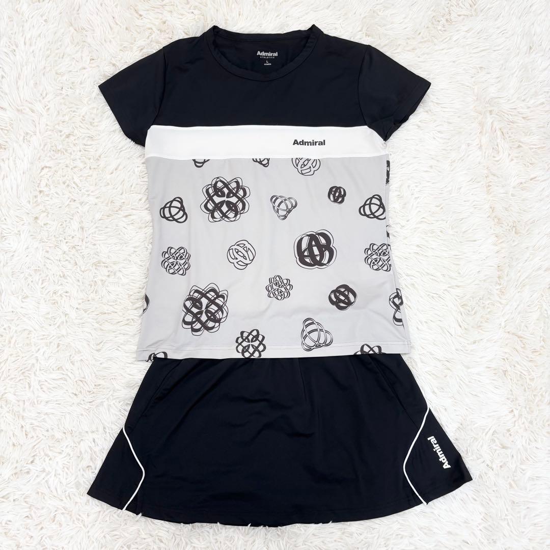 Admiral アドミラル テニスウェア セットアップ 大きいサイズ Lサイズ