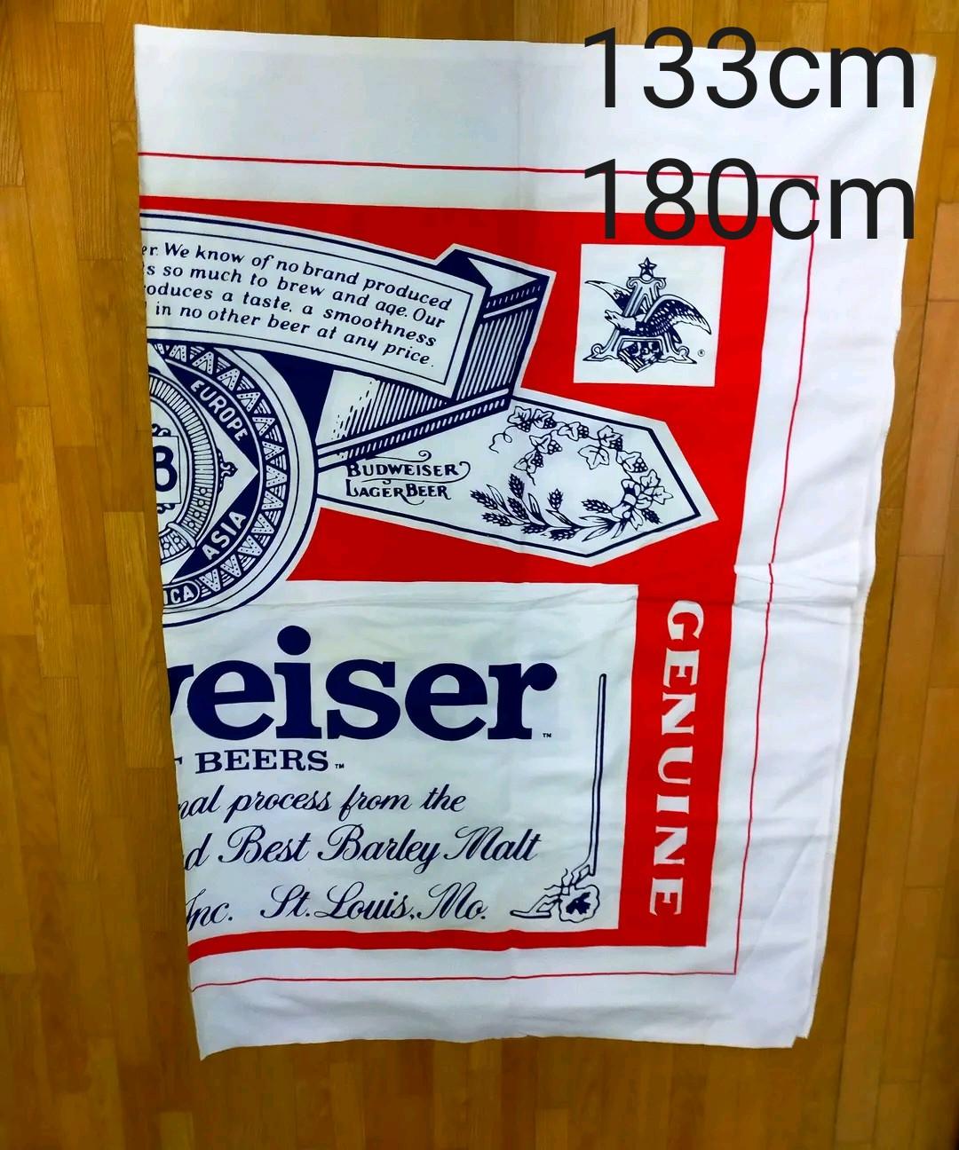 バドワイザーフラッグ133cm×180cm　布　非売品