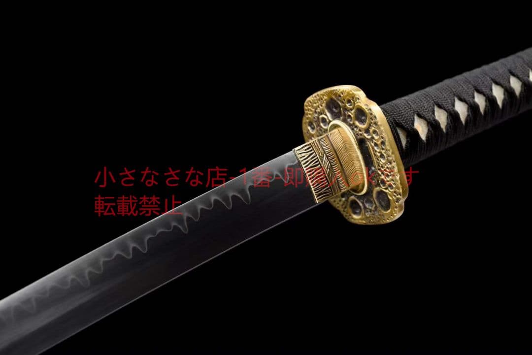 銅装T 10焼刃牛角鞘『嫦娥奔月』 古兵器 武具 刀装具 日本刀 模造刀 居合刀