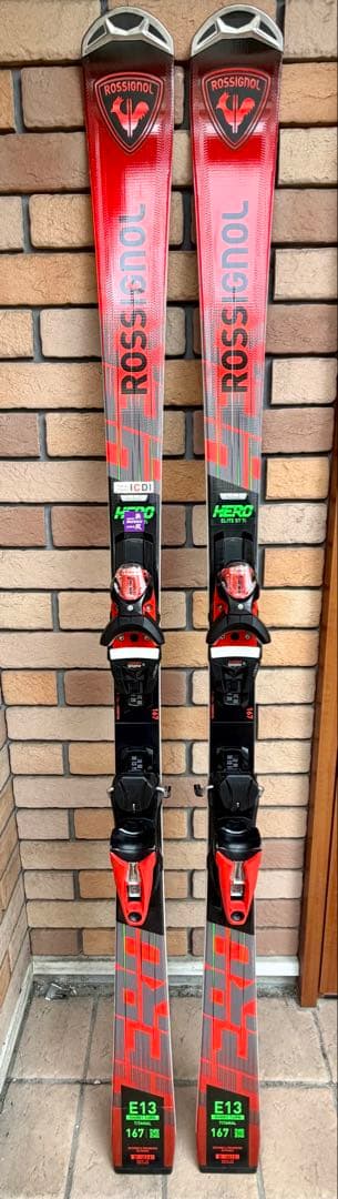 スキー ROSSIGNOL HERO ELITE ST TI 167cm