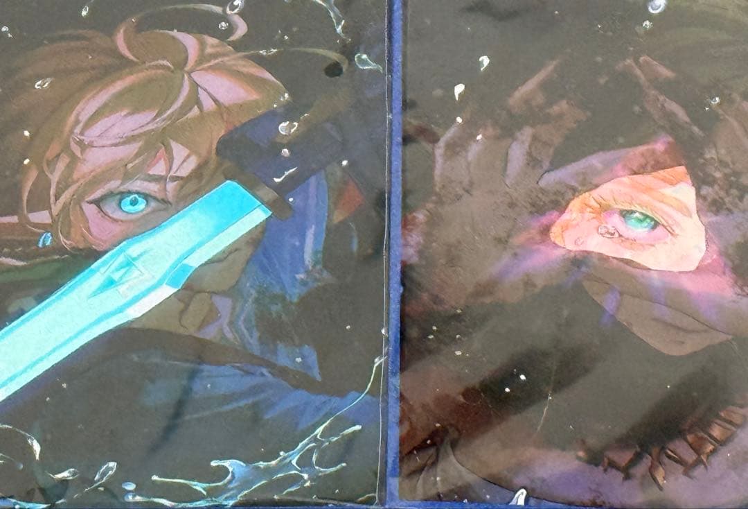 ゼルダの伝説　ティアキン　2次創作　書き下ろし　色紙