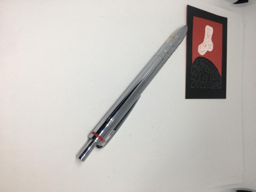 貴重な廃番！ロットリング エグゼクティブ クマルチペン/銀/