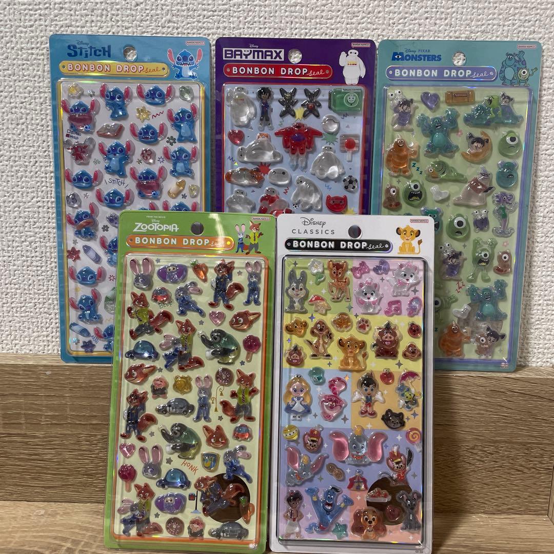 ディズニーボンボンドロップシールズートピアボンボンドロ　クラシック　モンスターズ