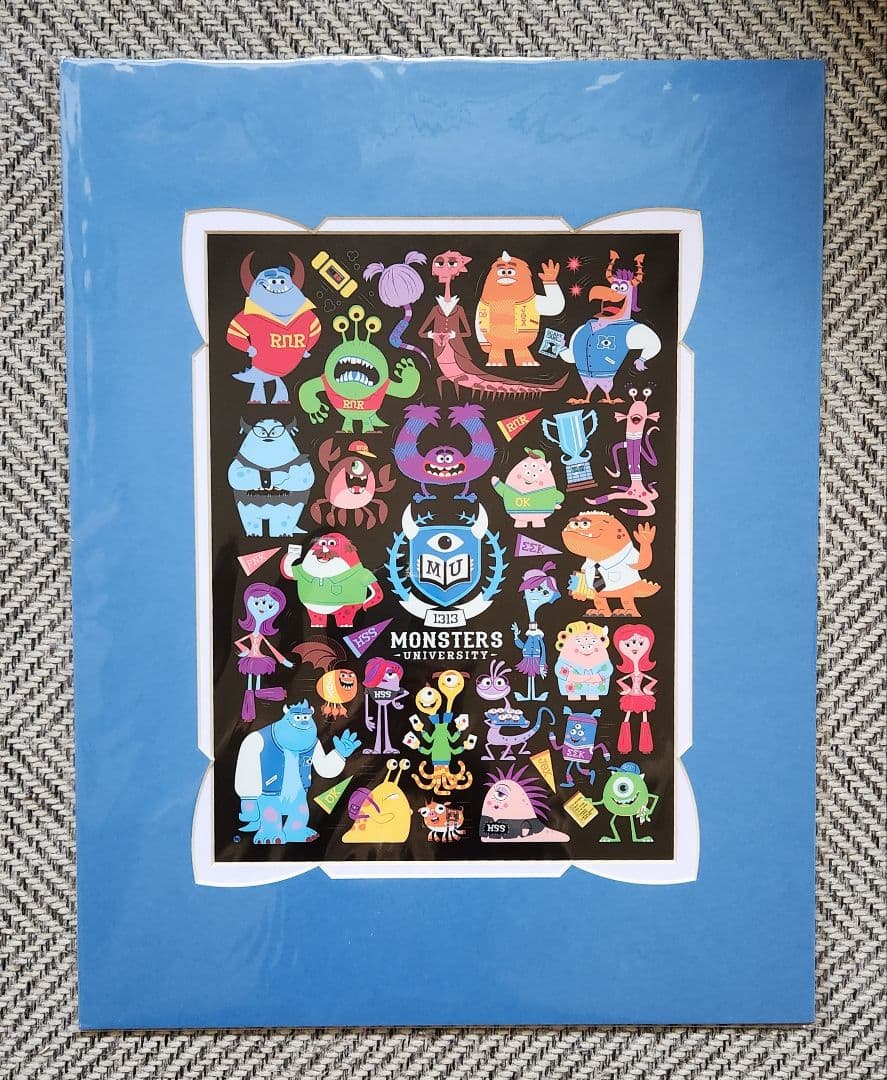 アメリカ ディズニー モンスターズ・インク 印刷物