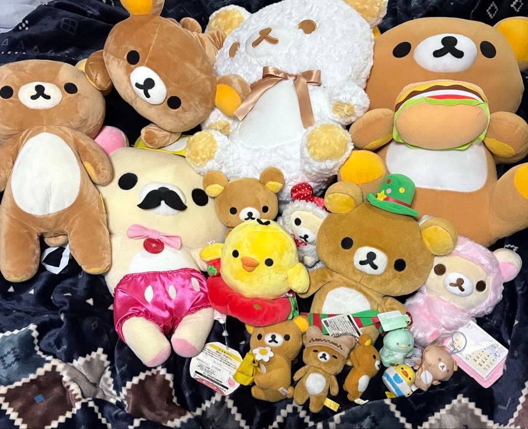 平成レトロ リラックマ ぬいぐるみ 大量 まとめ売り Y2K 一番くじ 他