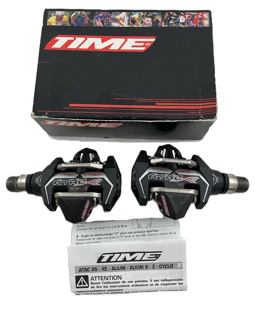 ◇美品 TIME ATAC XS TITAN アタック ペダル◇