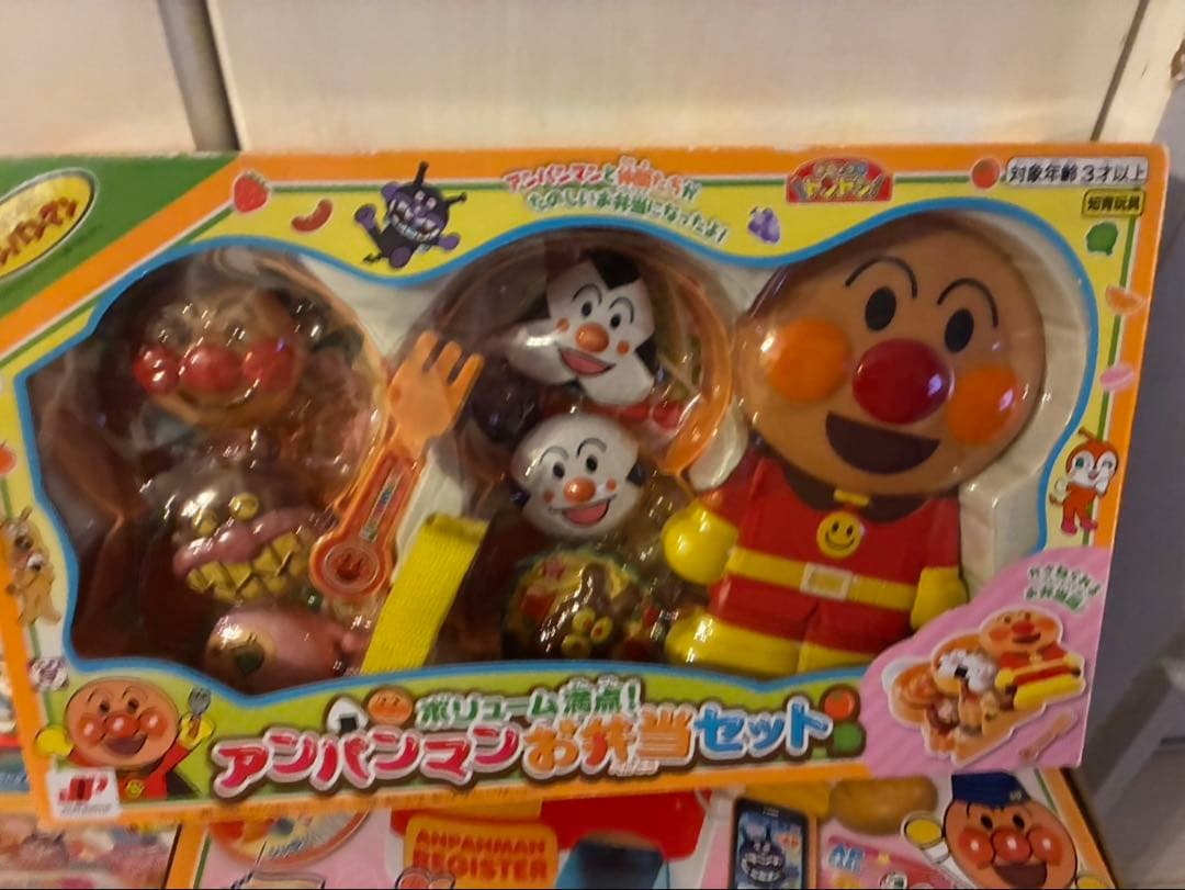アンパンマン　お料理ショー　キッチン　レジ　おままごと　まとめ売り