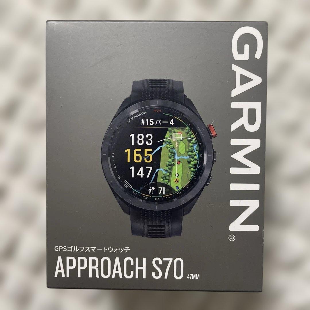 GARMIN APPROACH S70 GPSゴルフスマートウォッチ 47MM