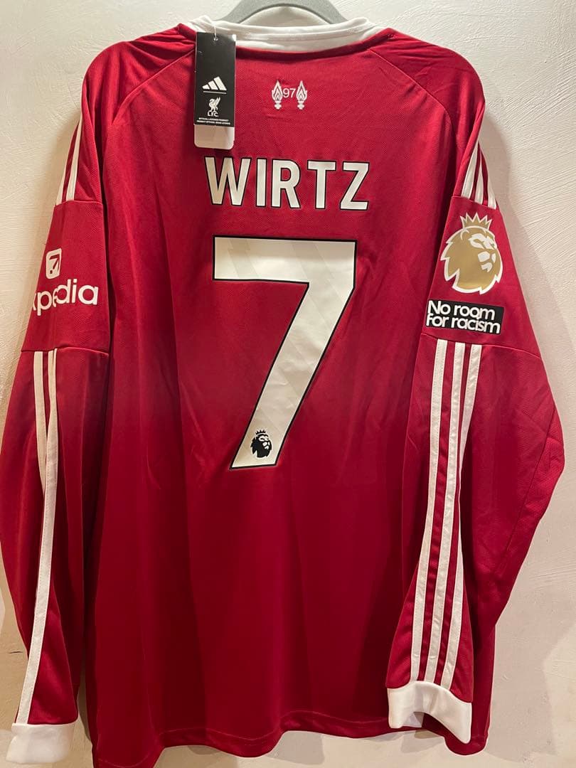 新品タグ付き　ヴィルツ　リバプール　ユニフォーム　長袖