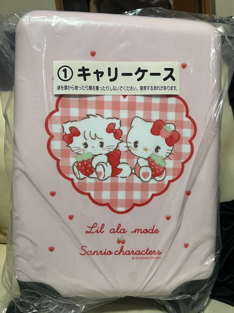 サンリオ一番くじ　キャリーバッグ