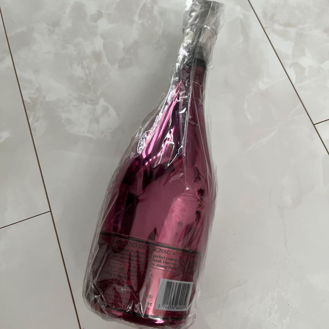Armand de Brignac アルマンド レッド シャンパン 袋付き 美品