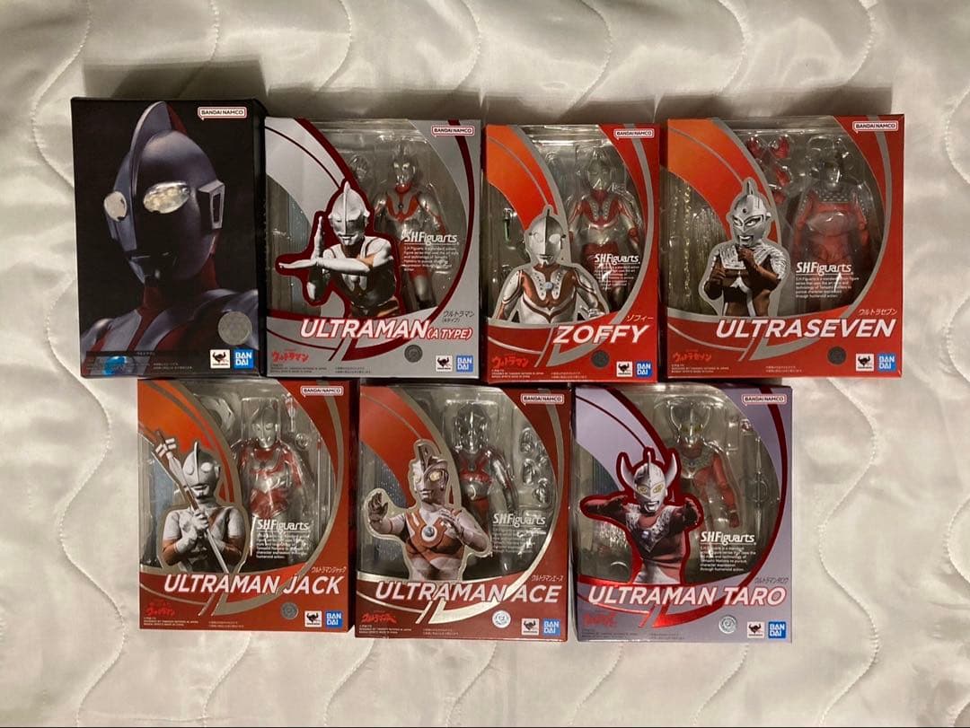 7点セット　s.h.figuarts ウルトラ六兄弟セット