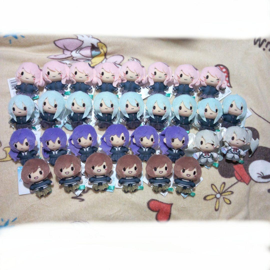 プロセカ　ふわぷちマスコット　暁山瑞希 朝比奈まふゆ 東雲絵名 宵崎奏　31点