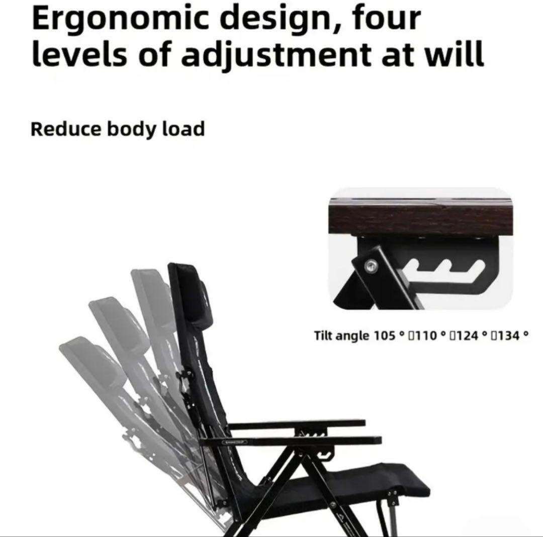 美品 SHINETRIP 高級ハイバックチェア リクライニング+枕付