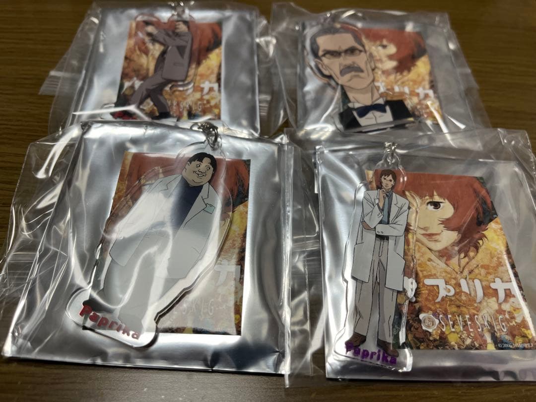 今敏　パプリカ　クリアスタンドキーホルダー　4点セット2