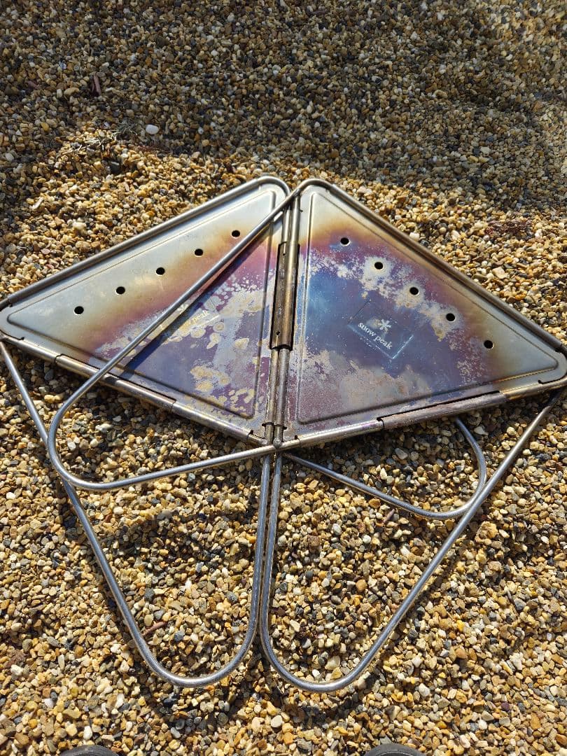 【ながぴろ】スノーピーク焚き火台L