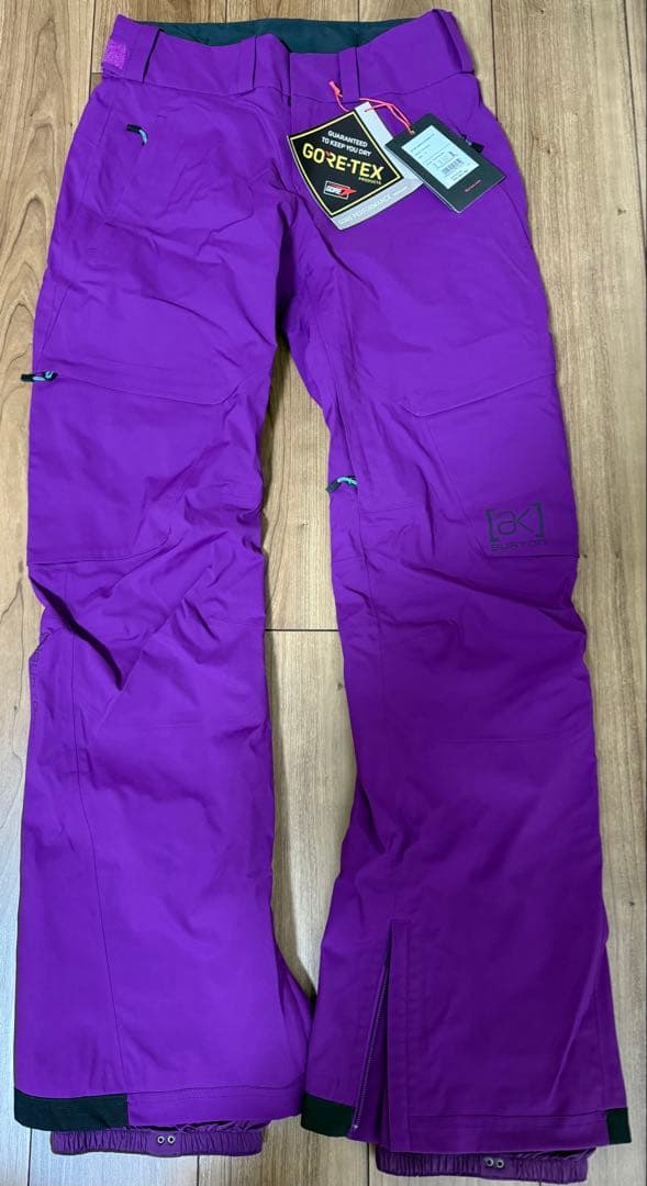 即購入OK GORE-TEX パープル スノーボードパンツ S サイズ