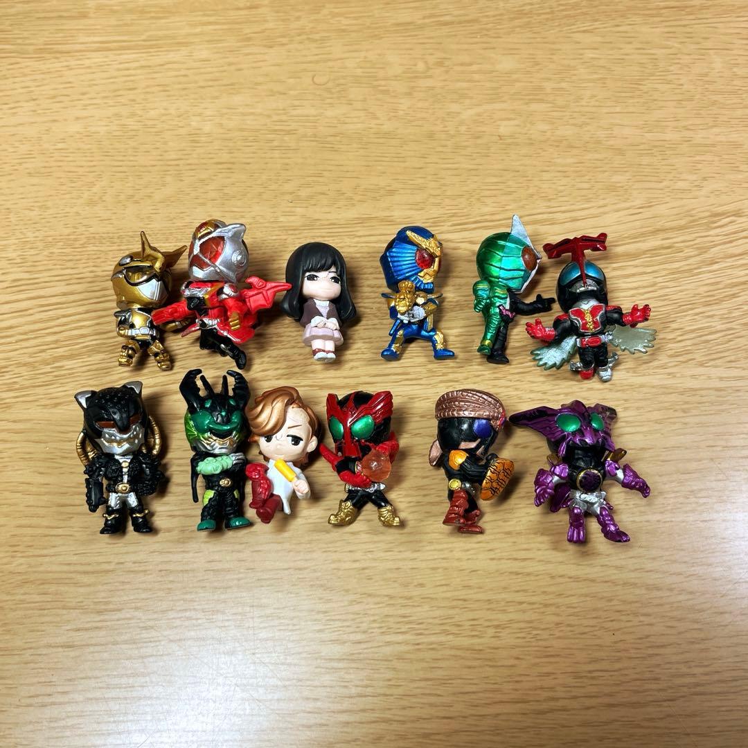 【バラ売り可】仮面ライダー　ガシャポンフィギュア オーズ、ウィザード、ダブル