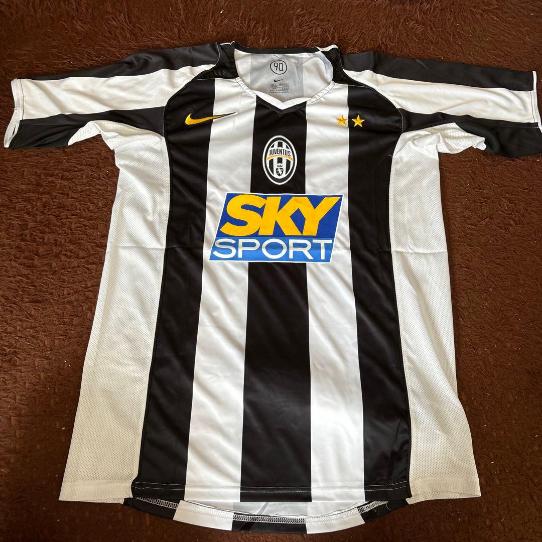 セリエA ユベントス 2004-2005 ホーム サッカージャージ L