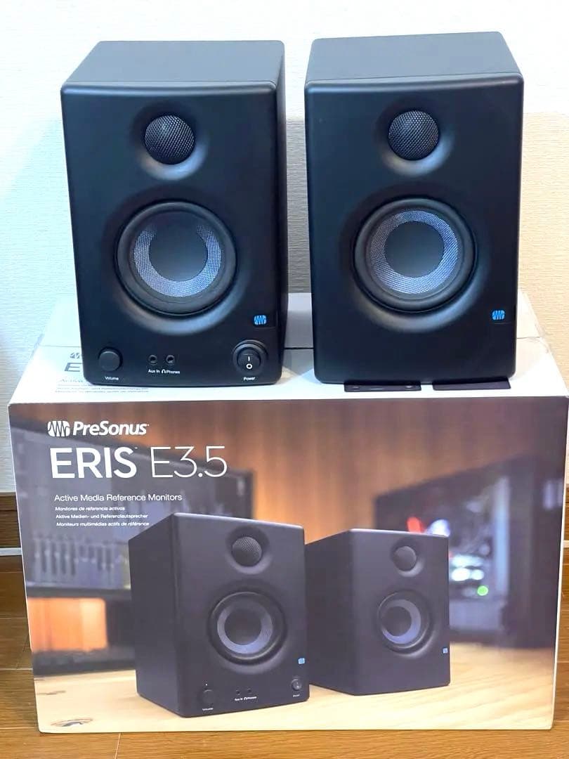 【プリソナス】PreSonus Eris E3.5 スタジオモニタースピーカー